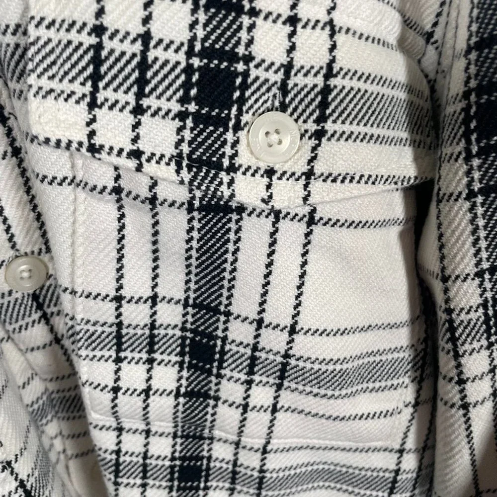 The North Face Valley Twill Utility Shacket Mens XXL Button Lined Plaid New NWT